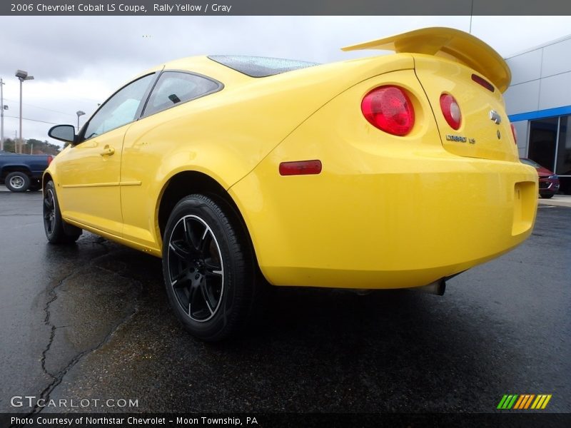 Rally Yellow / Gray 2006 Chevrolet Cobalt LS Coupe