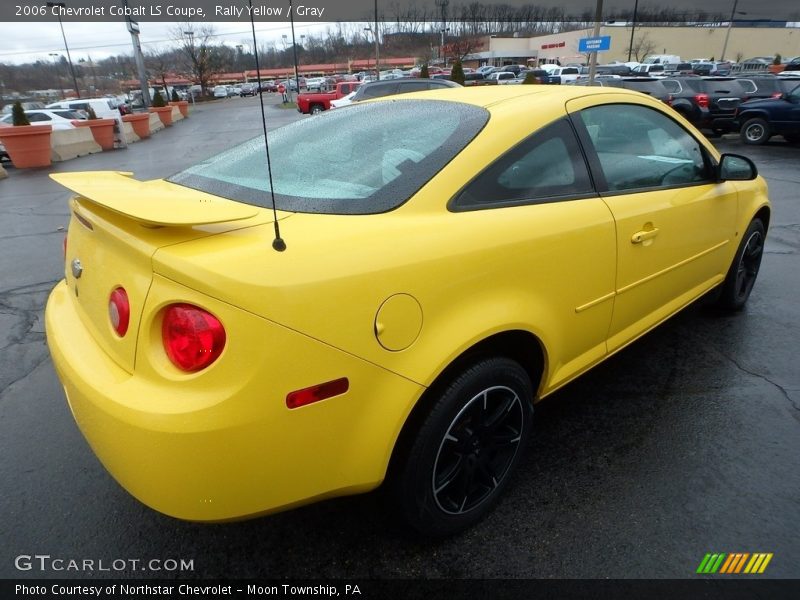 Rally Yellow / Gray 2006 Chevrolet Cobalt LS Coupe