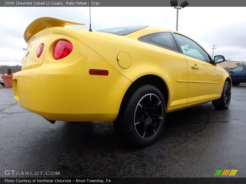 Rally Yellow / Gray 2006 Chevrolet Cobalt LS Coupe