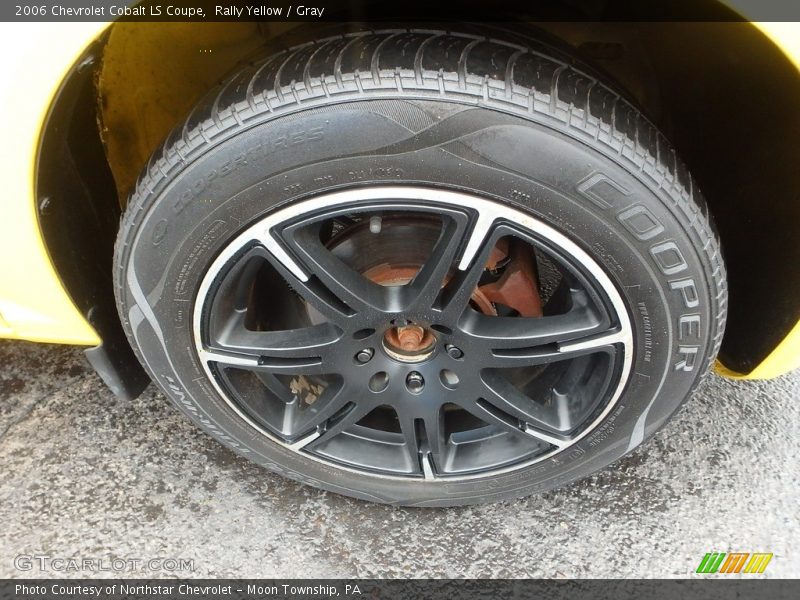 Rally Yellow / Gray 2006 Chevrolet Cobalt LS Coupe