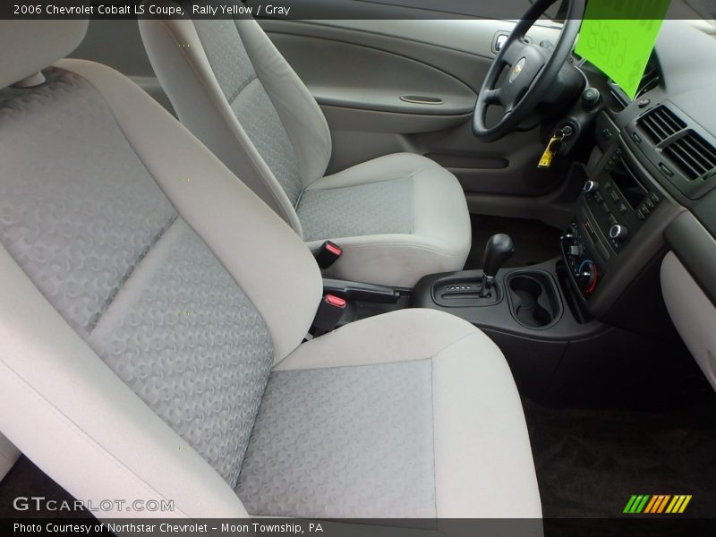 Rally Yellow / Gray 2006 Chevrolet Cobalt LS Coupe