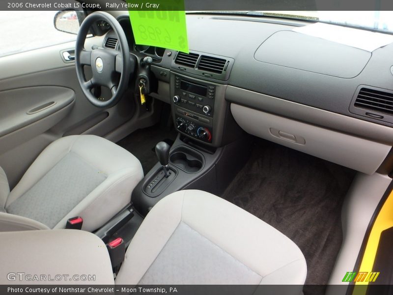 Rally Yellow / Gray 2006 Chevrolet Cobalt LS Coupe