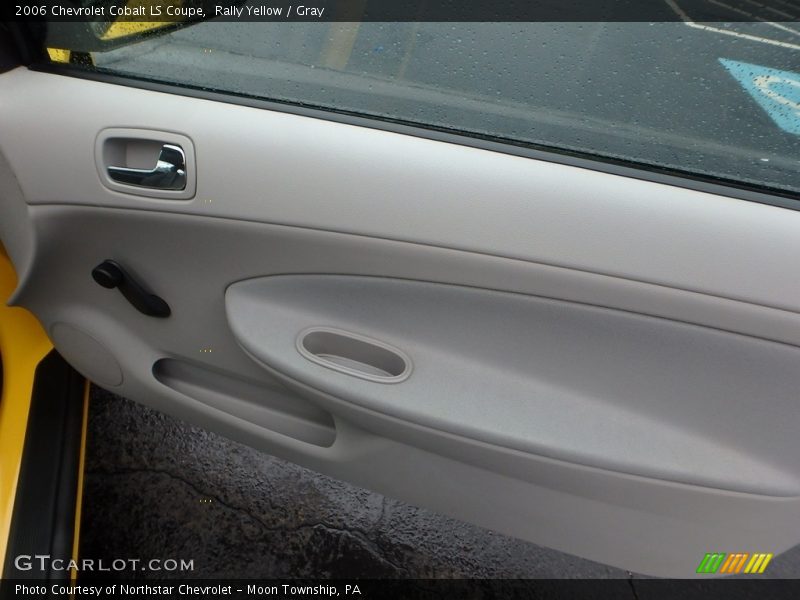 Rally Yellow / Gray 2006 Chevrolet Cobalt LS Coupe