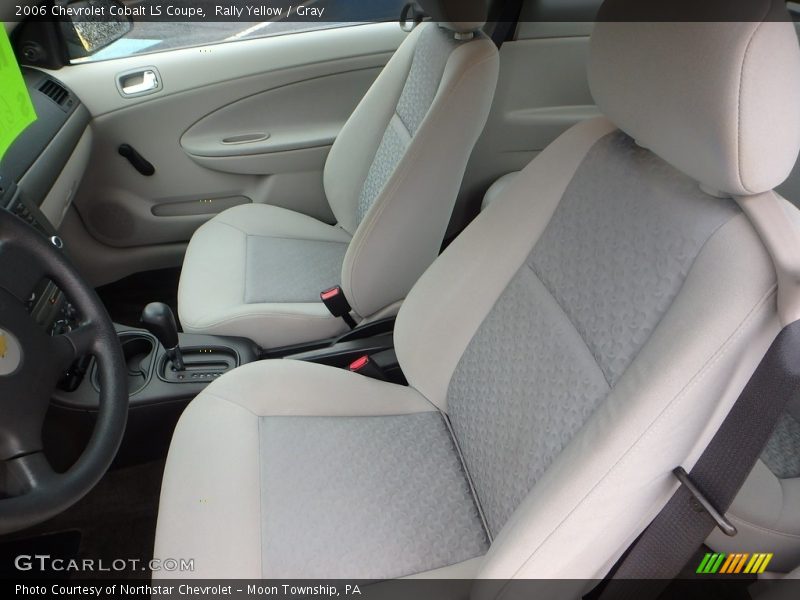 Rally Yellow / Gray 2006 Chevrolet Cobalt LS Coupe