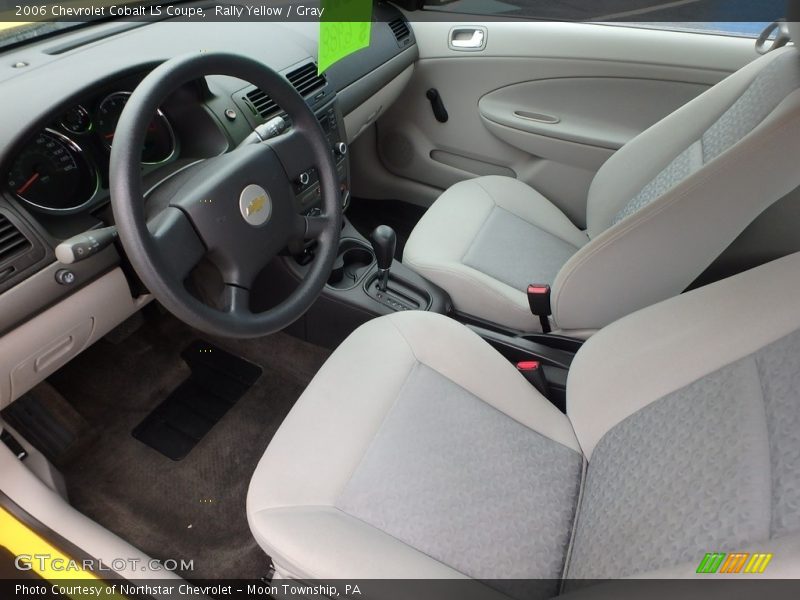 Rally Yellow / Gray 2006 Chevrolet Cobalt LS Coupe