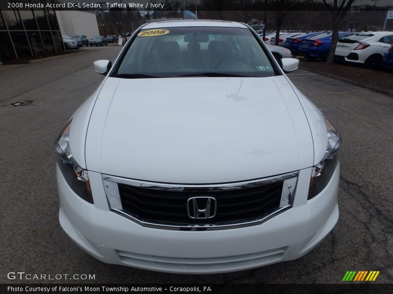 Taffeta White / Ivory 2008 Honda Accord EX-L Sedan
