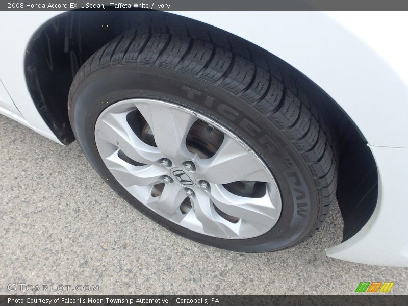 Taffeta White / Ivory 2008 Honda Accord EX-L Sedan