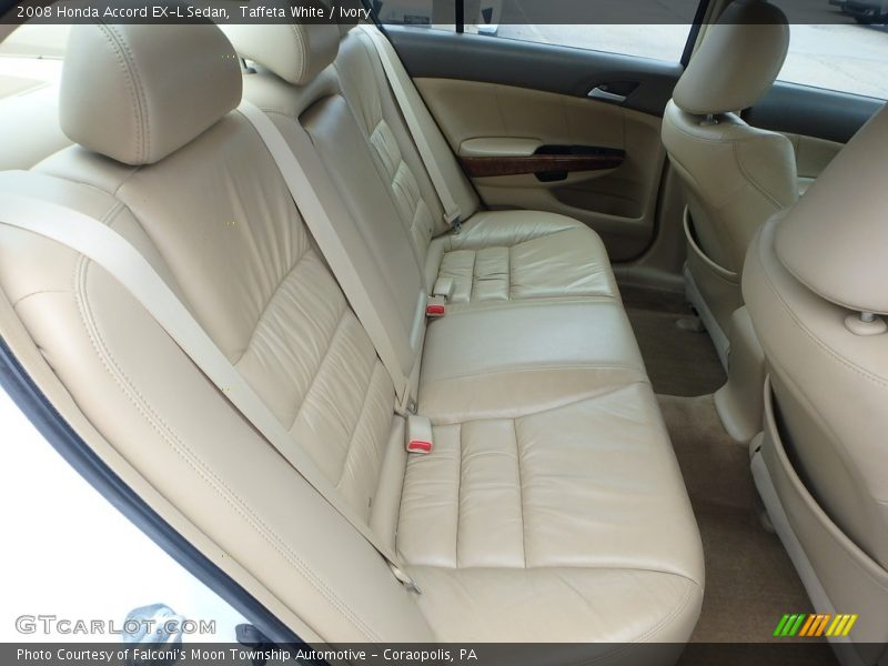 Taffeta White / Ivory 2008 Honda Accord EX-L Sedan