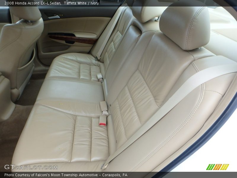 Taffeta White / Ivory 2008 Honda Accord EX-L Sedan