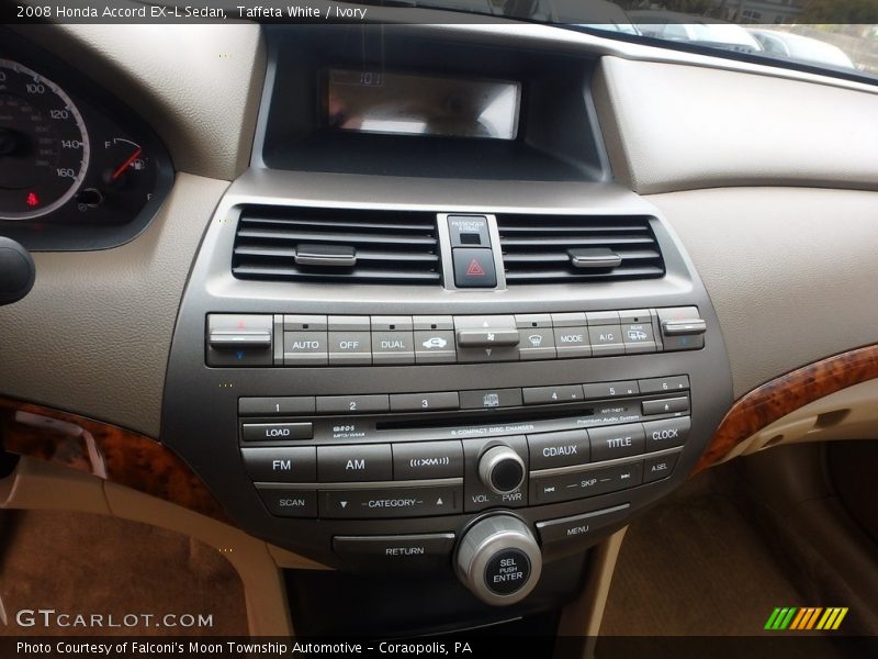 Taffeta White / Ivory 2008 Honda Accord EX-L Sedan