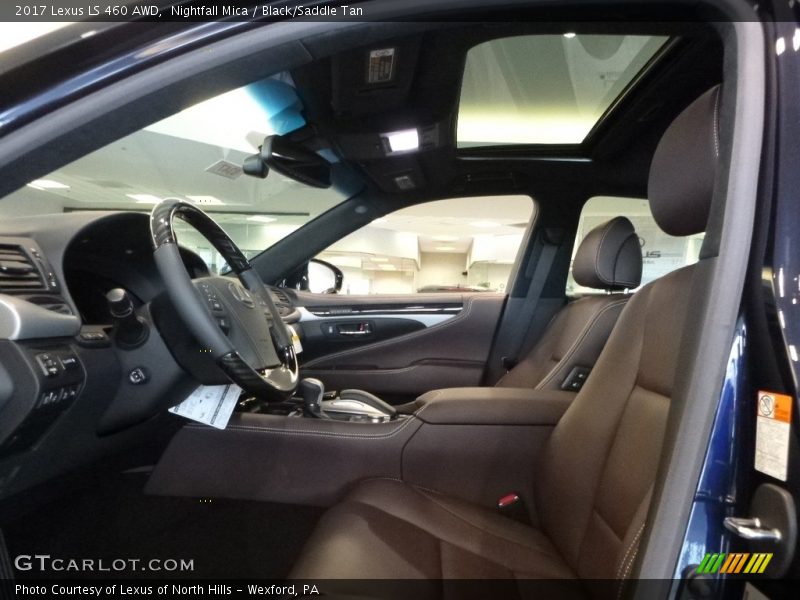 Front Seat of 2017 LS 460 AWD