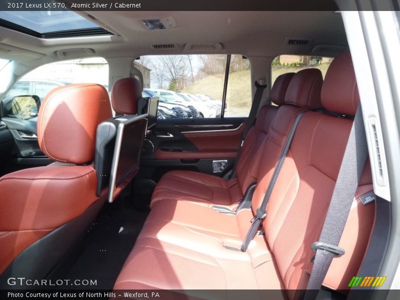Atomic Silver / Cabernet 2017 Lexus LX 570