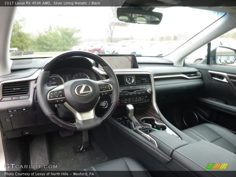  2017 RX 450h AWD Black Interior