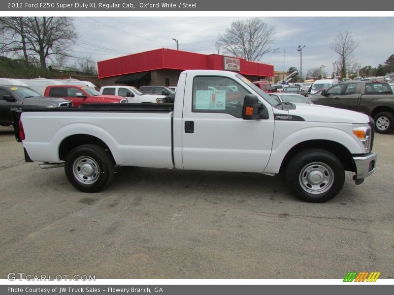 Oxford White / Steel 2012 Ford F250 Super Duty XL Regular Cab