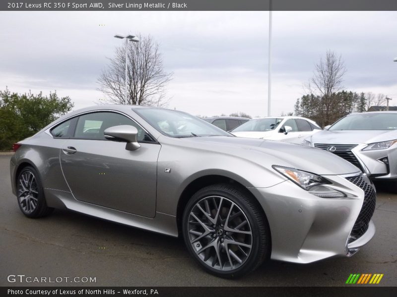 Front 3/4 View of 2017 RC 350 F Sport AWD