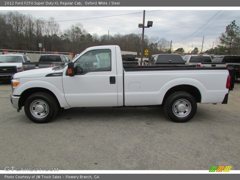 Oxford White / Steel 2012 Ford F250 Super Duty XL Regular Cab
