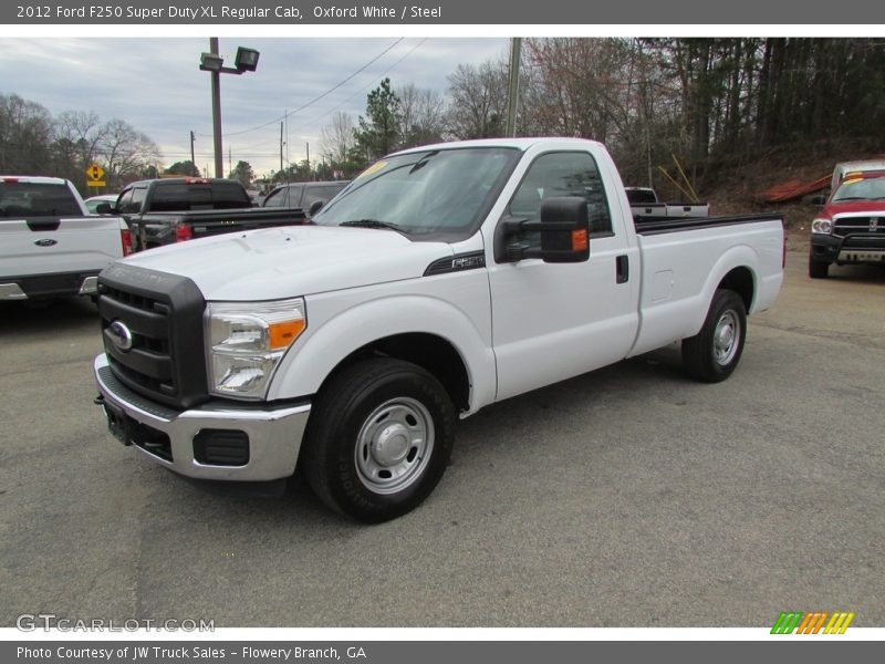 Oxford White / Steel 2012 Ford F250 Super Duty XL Regular Cab
