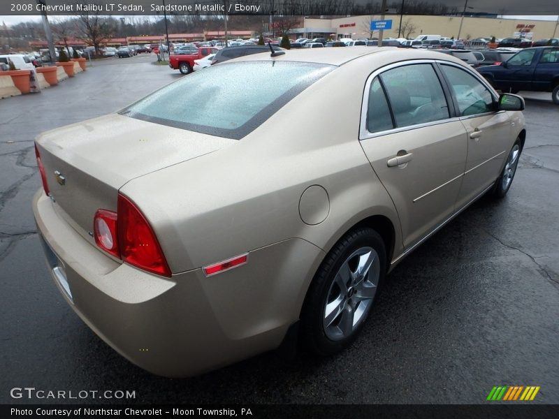 Sandstone Metallic / Ebony 2008 Chevrolet Malibu LT Sedan