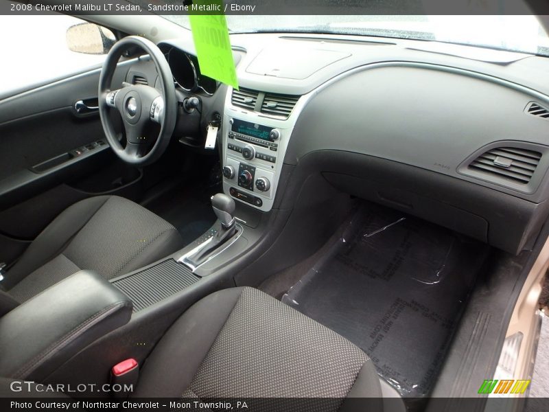 Sandstone Metallic / Ebony 2008 Chevrolet Malibu LT Sedan