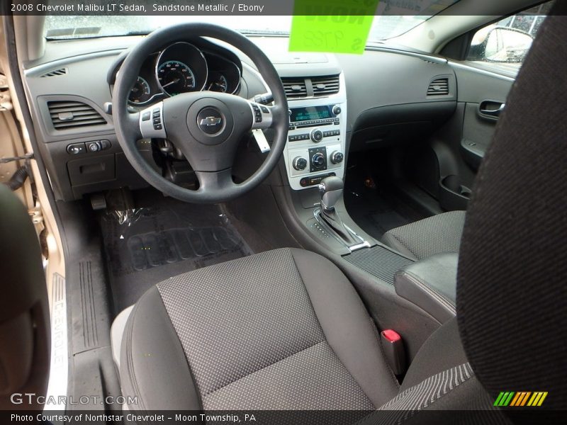 Sandstone Metallic / Ebony 2008 Chevrolet Malibu LT Sedan