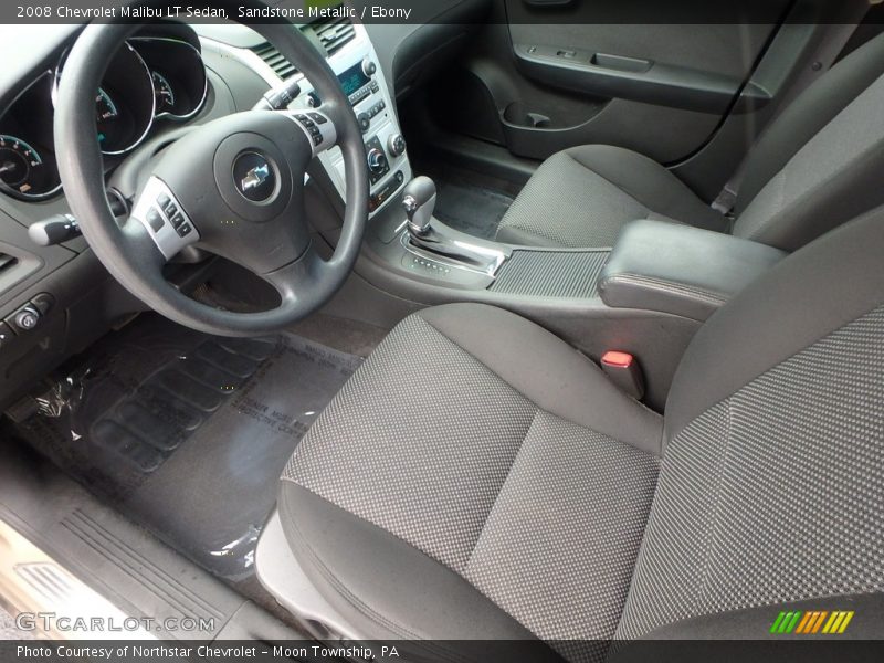 Sandstone Metallic / Ebony 2008 Chevrolet Malibu LT Sedan