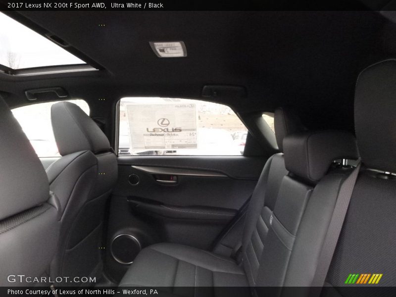 Ultra White / Black 2017 Lexus NX 200t F Sport AWD