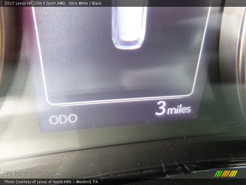 Ultra White / Black 2017 Lexus NX 200t F Sport AWD