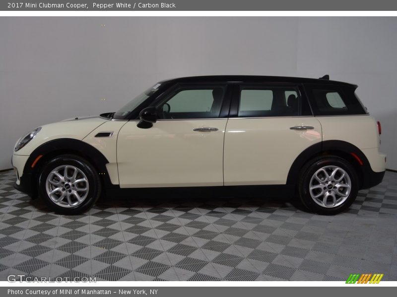 Pepper White / Carbon Black 2017 Mini Clubman Cooper