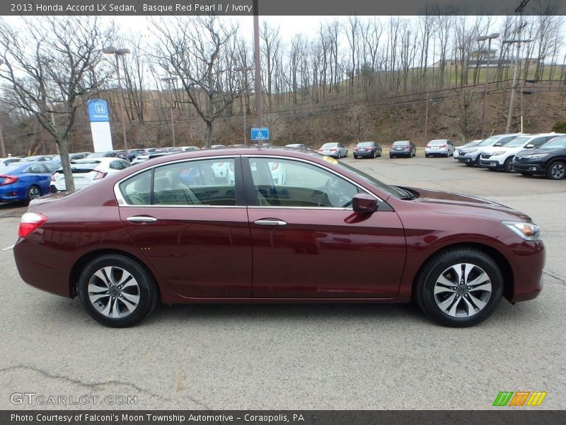 Basque Red Pearl II / Ivory 2013 Honda Accord LX Sedan