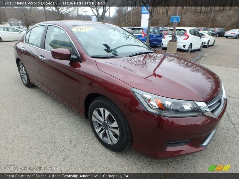 Front 3/4 View of 2013 Accord LX Sedan