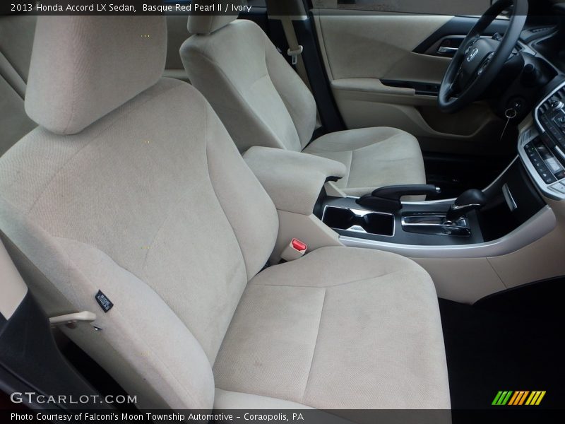 Basque Red Pearl II / Ivory 2013 Honda Accord LX Sedan