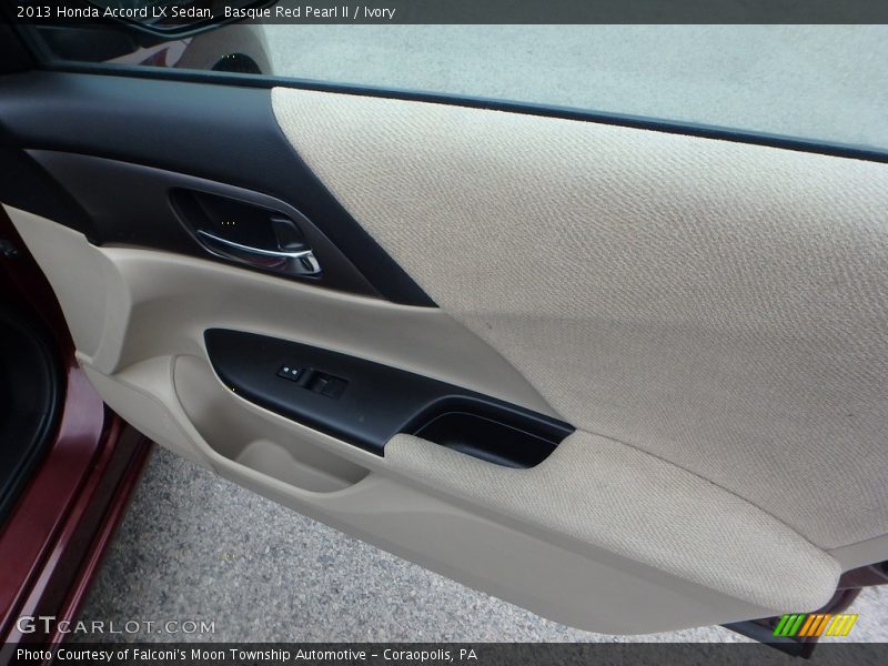 Basque Red Pearl II / Ivory 2013 Honda Accord LX Sedan