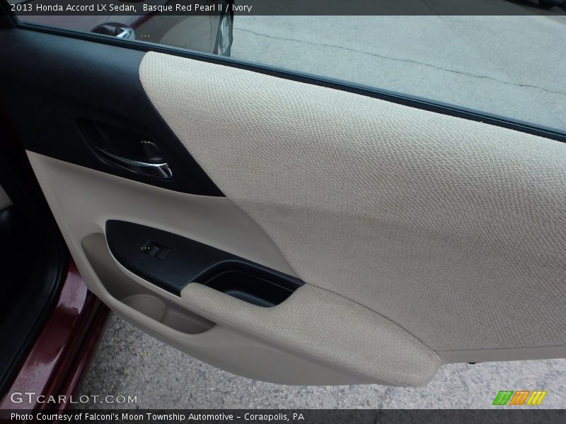 Basque Red Pearl II / Ivory 2013 Honda Accord LX Sedan