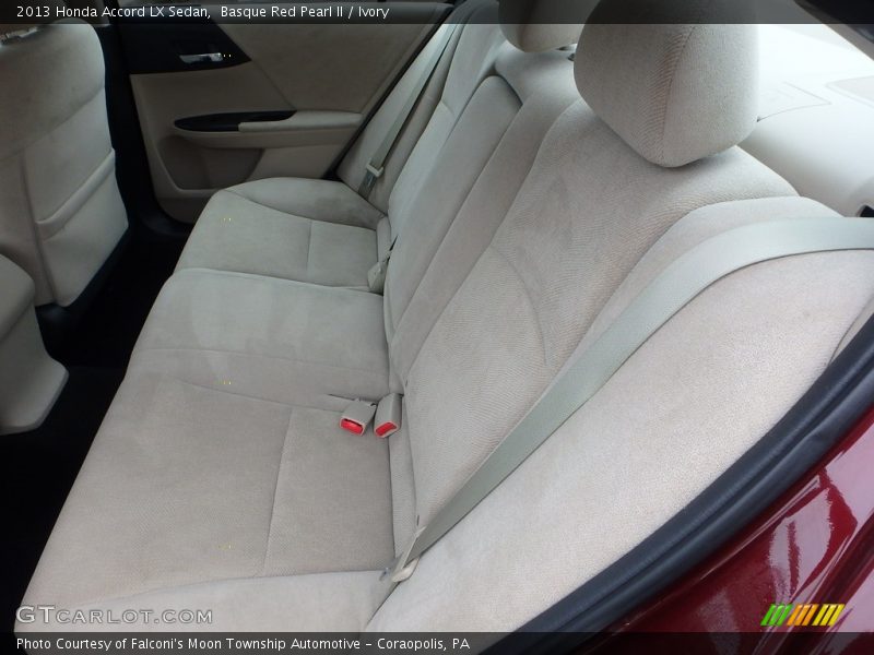 Basque Red Pearl II / Ivory 2013 Honda Accord LX Sedan