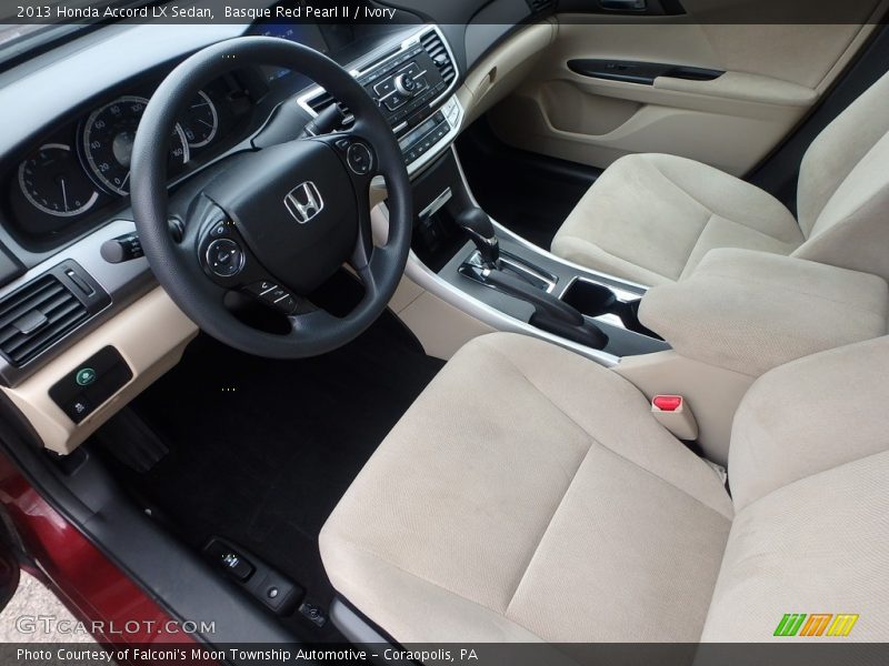 Basque Red Pearl II / Ivory 2013 Honda Accord LX Sedan