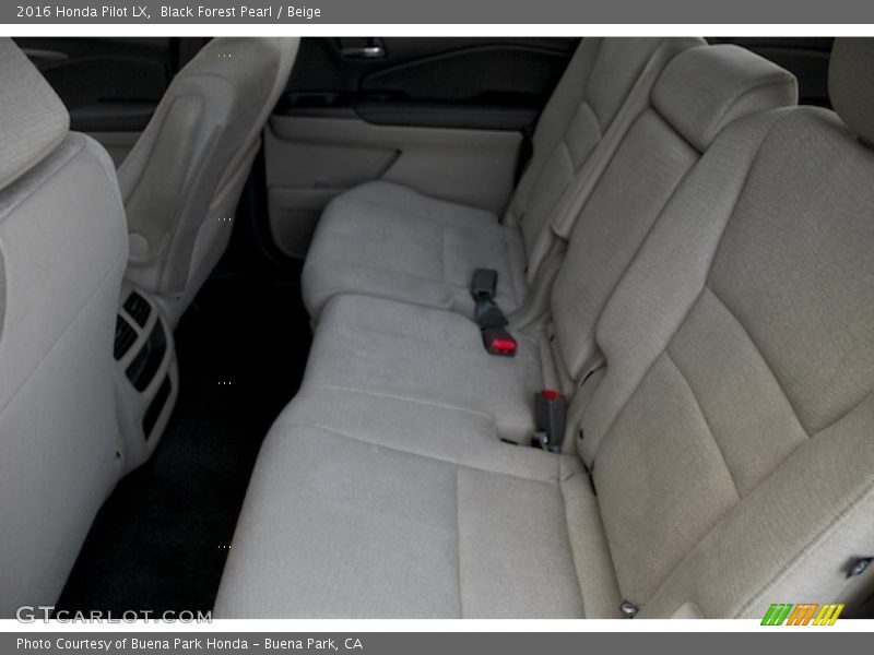 Black Forest Pearl / Beige 2016 Honda Pilot LX