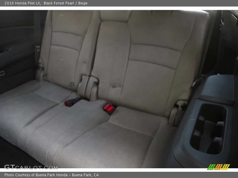 Black Forest Pearl / Beige 2016 Honda Pilot LX