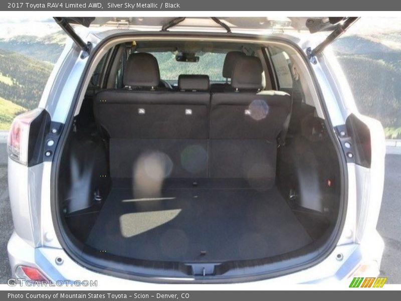 Silver Sky Metallic / Black 2017 Toyota RAV4 Limited AWD