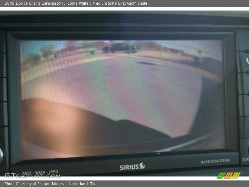 Stone White / Medium Slate Gray/Light Shale 2008 Dodge Grand Caravan SXT