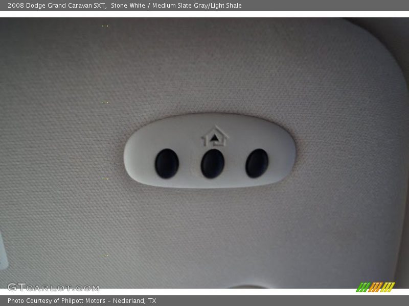 Stone White / Medium Slate Gray/Light Shale 2008 Dodge Grand Caravan SXT