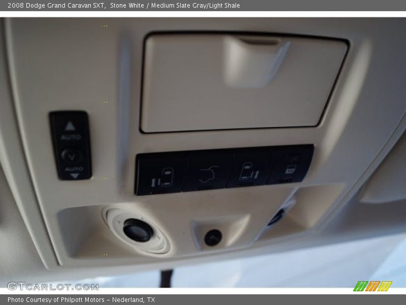 Stone White / Medium Slate Gray/Light Shale 2008 Dodge Grand Caravan SXT