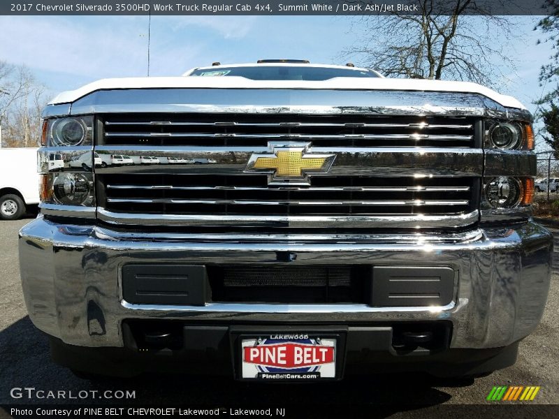 Summit White / Dark Ash/Jet Black 2017 Chevrolet Silverado 3500HD Work Truck Regular Cab 4x4