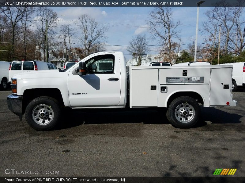 Summit White / Dark Ash/Jet Black 2017 Chevrolet Silverado 3500HD Work Truck Regular Cab 4x4