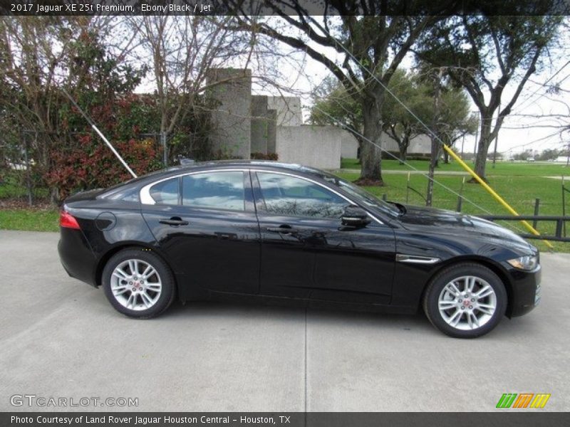 Ebony Black / Jet 2017 Jaguar XE 25t Premium