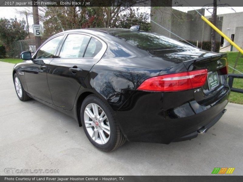 Ebony Black / Jet 2017 Jaguar XE 25t Premium