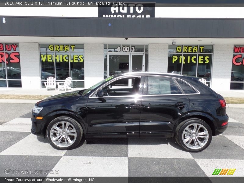 Brilliant Black / Black 2016 Audi Q3 2.0 TSFI Premium Plus quattro
