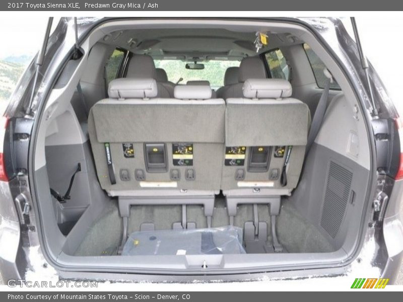 Predawn Gray Mica / Ash 2017 Toyota Sienna XLE