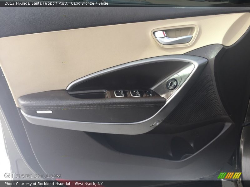 Cabo Bronze / Beige 2013 Hyundai Santa Fe Sport AWD