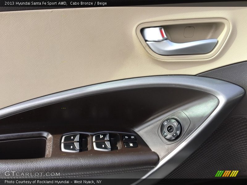 Cabo Bronze / Beige 2013 Hyundai Santa Fe Sport AWD