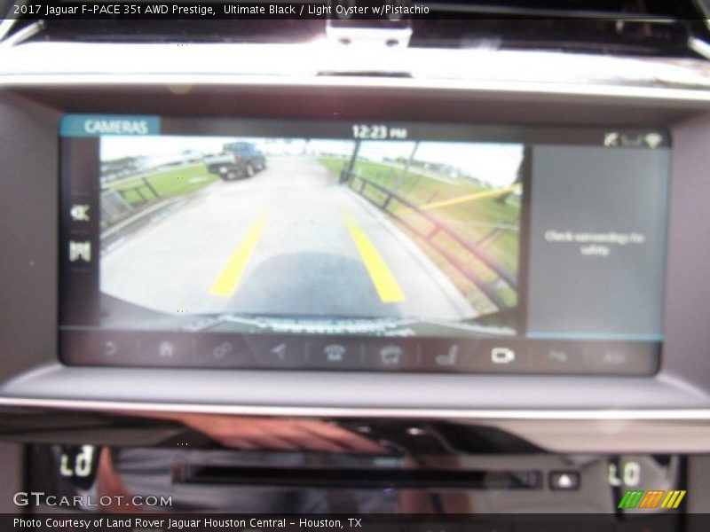 Ultimate Black / Light Oyster w/Pistachio 2017 Jaguar F-PACE 35t AWD Prestige